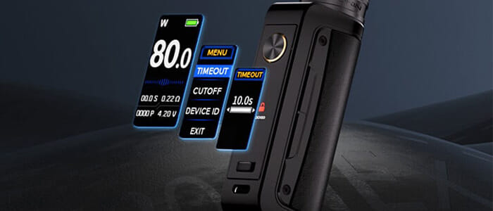Ecran du Coolfire Z80 Nex Innokin